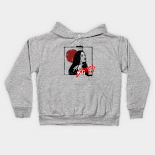 Silent Whispers of Sadness Kids Hoodie